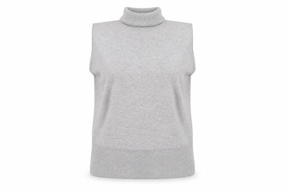 Front view of F&F women’s grey pullover sweatshirt, size UK 16