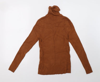 Womens UK Size 12 Marks and Spencer Brown Pullover Sweatshirt