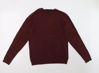 Mens UK Size S NEXT Red Pullover Sweatshirt