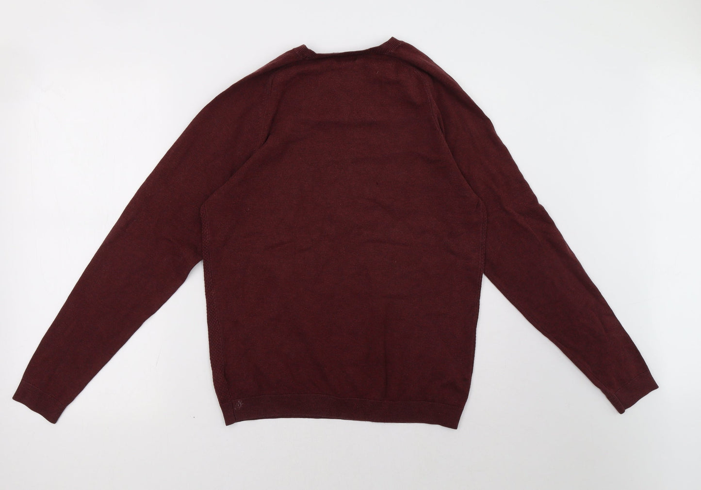 Mens UK Size S NEXT Red Pullover Sweatshirt