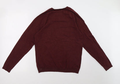 Mens UK Size S NEXT Red Pullover Sweatshirt