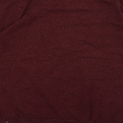 Mens UK Size S NEXT Red Pullover Sweatshirt