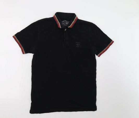Firetrap Mens Blue    Polo Size M
