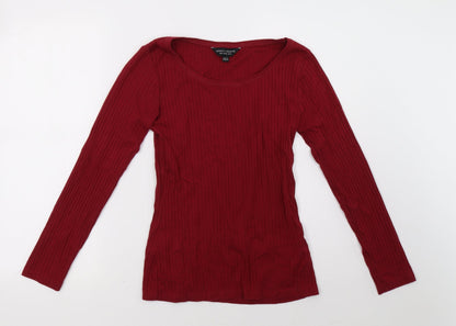 Dorothy Perkins Womens Red   Pullover Sweatshirt Size 12