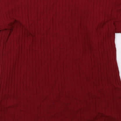 Dorothy Perkins Womens Red   Pullover Sweatshirt Size 12