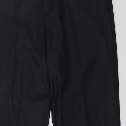 Preworn Mens Black   Trousers  Size 32 L24 in