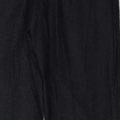 Preworn Mens Black   Trousers  Size 32 L24 in