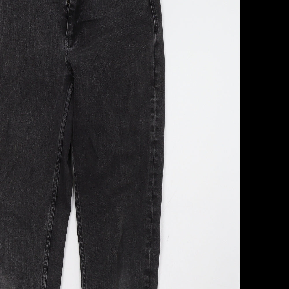 Womens UK Size 8 Marks and Spencer Regular Fit Straight Black Jeans