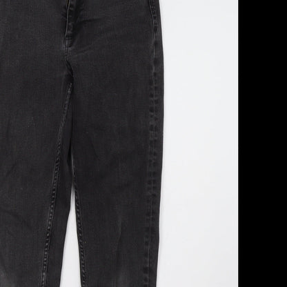 Womens UK Size 8 Marks and Spencer Regular Fit Straight Black Jeans