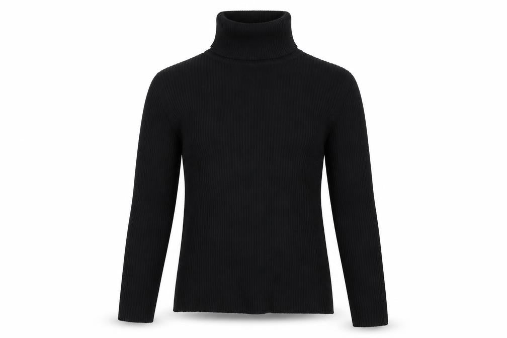 Front view of Next girls’ black pullover sweatshirt, size 8, years