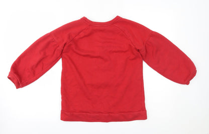 Gap Girls Red   Pullover Jumper Size M