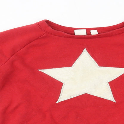 Gap Girls Red   Pullover Jumper Size M