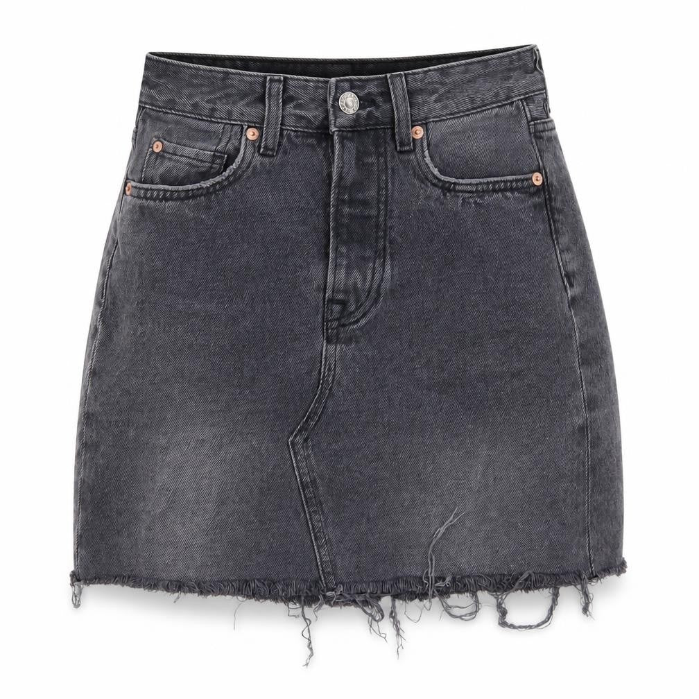 Womens UK Size 6 H&M Mini Denim Skirt