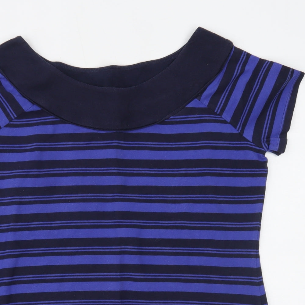 Womens UK Size 16 NEXT Blue Basic Blouse