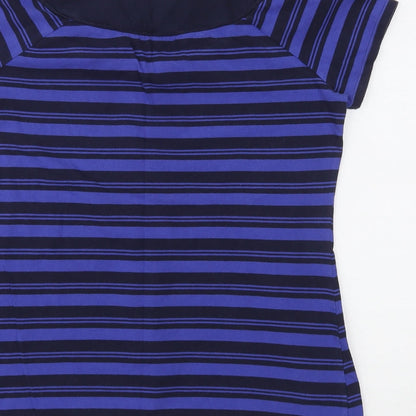 Womens UK Size 16 NEXT Blue Basic Blouse