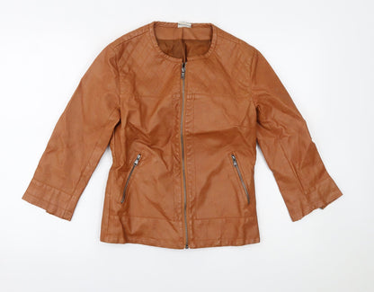Calliope Womens Brown   Jacket  Size S