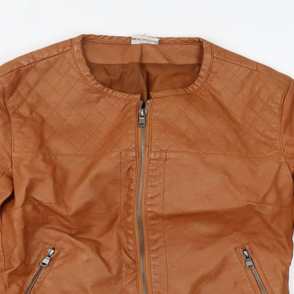 Calliope Womens Brown   Jacket  Size S