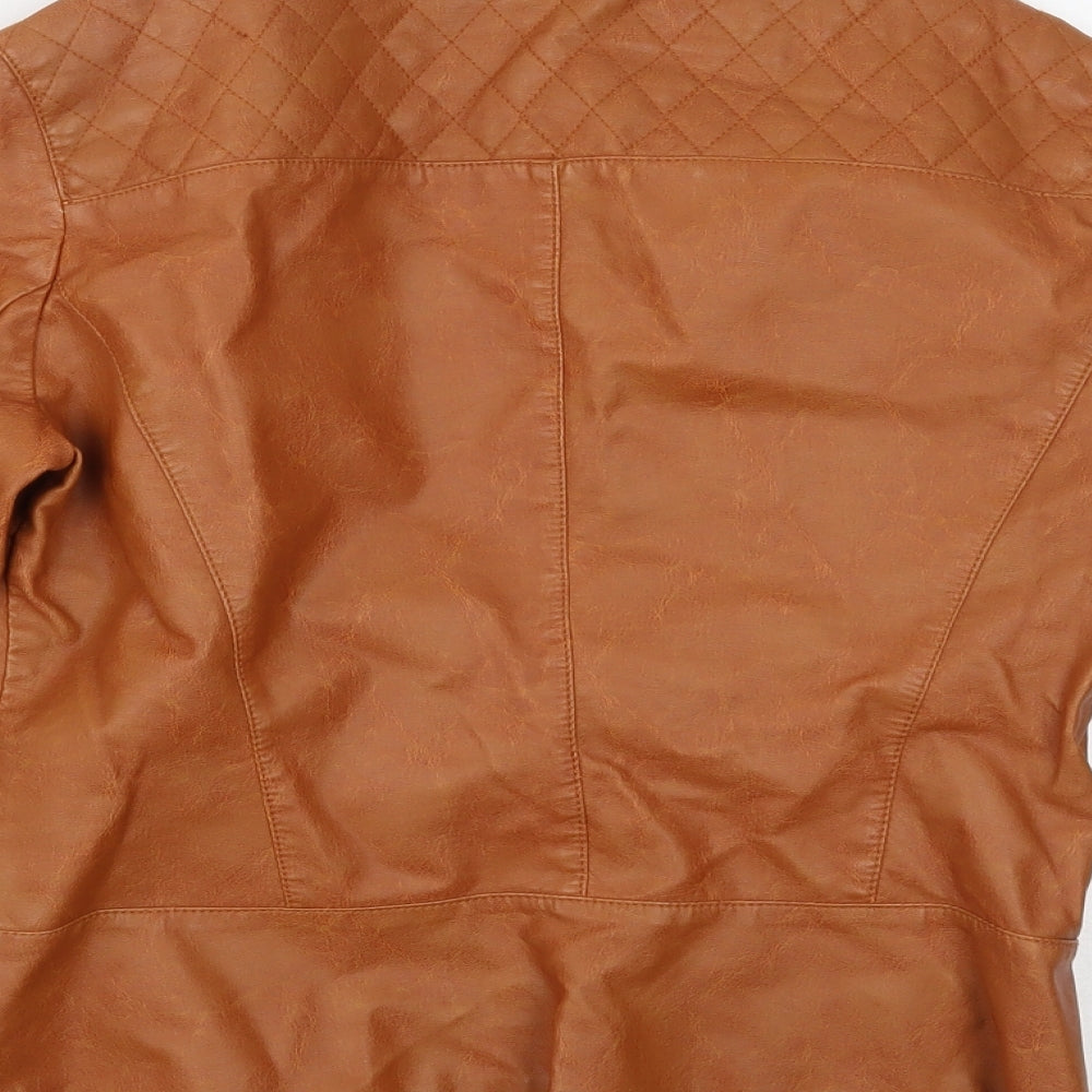 Calliope Womens Brown   Jacket  Size S