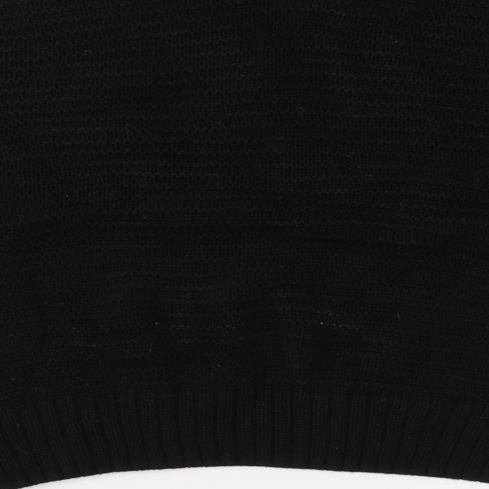 H&M Womens Black   Pullover Jumper Size L