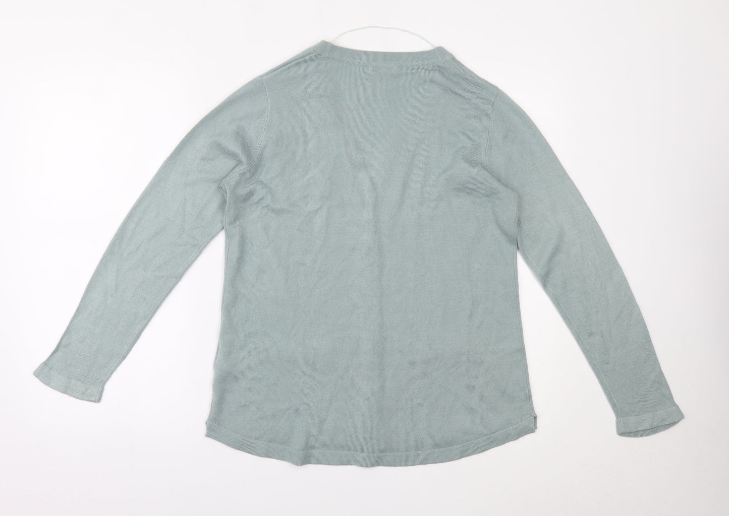 Damart Womens Green   Cardigan Jumper Size 12