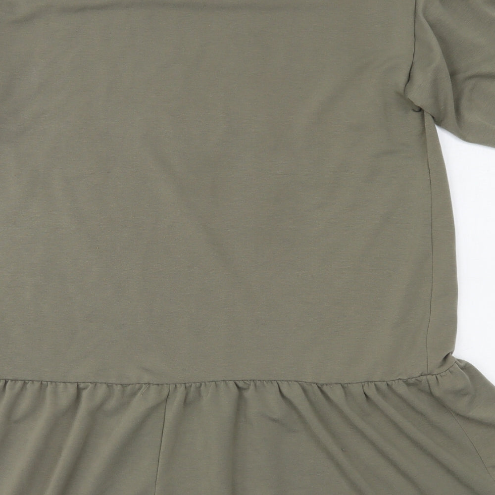 George Womens Green   A-Line  Size M