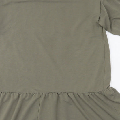 George Womens Green   A-Line  Size M