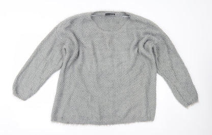 Primark Womens Grey   Pullover Jumper Size 20