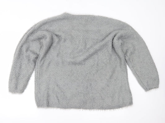 Primark Womens Grey   Pullover Jumper Size 20