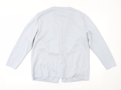 Womens UK Size M CANDA Blue Cardigan Jumper