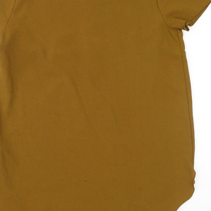 Womens UK Size 12 New Look Green Basic Blouse