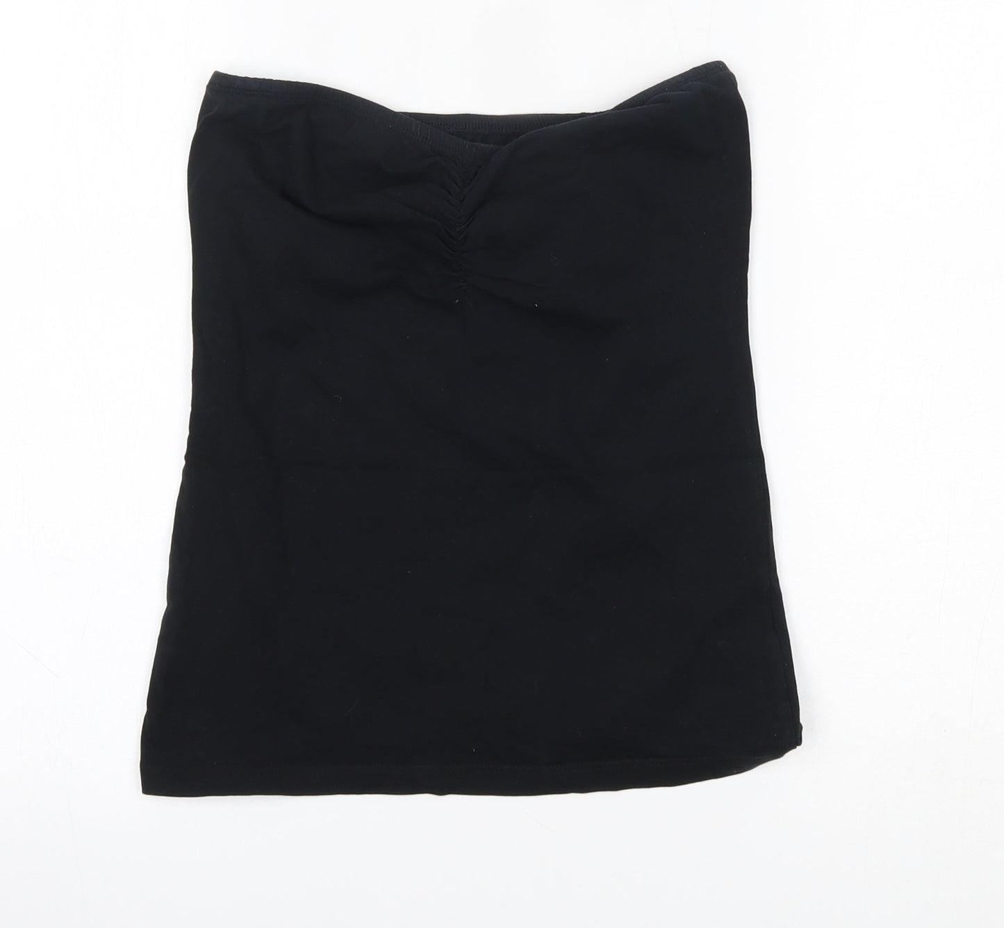 Womens UK Size 10 South Black Basic Blouse
