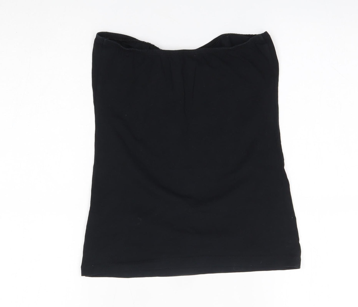 Womens UK Size 10 South Black Basic Blouse