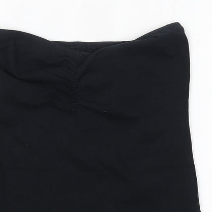 Womens UK Size 10 South Black Basic Blouse