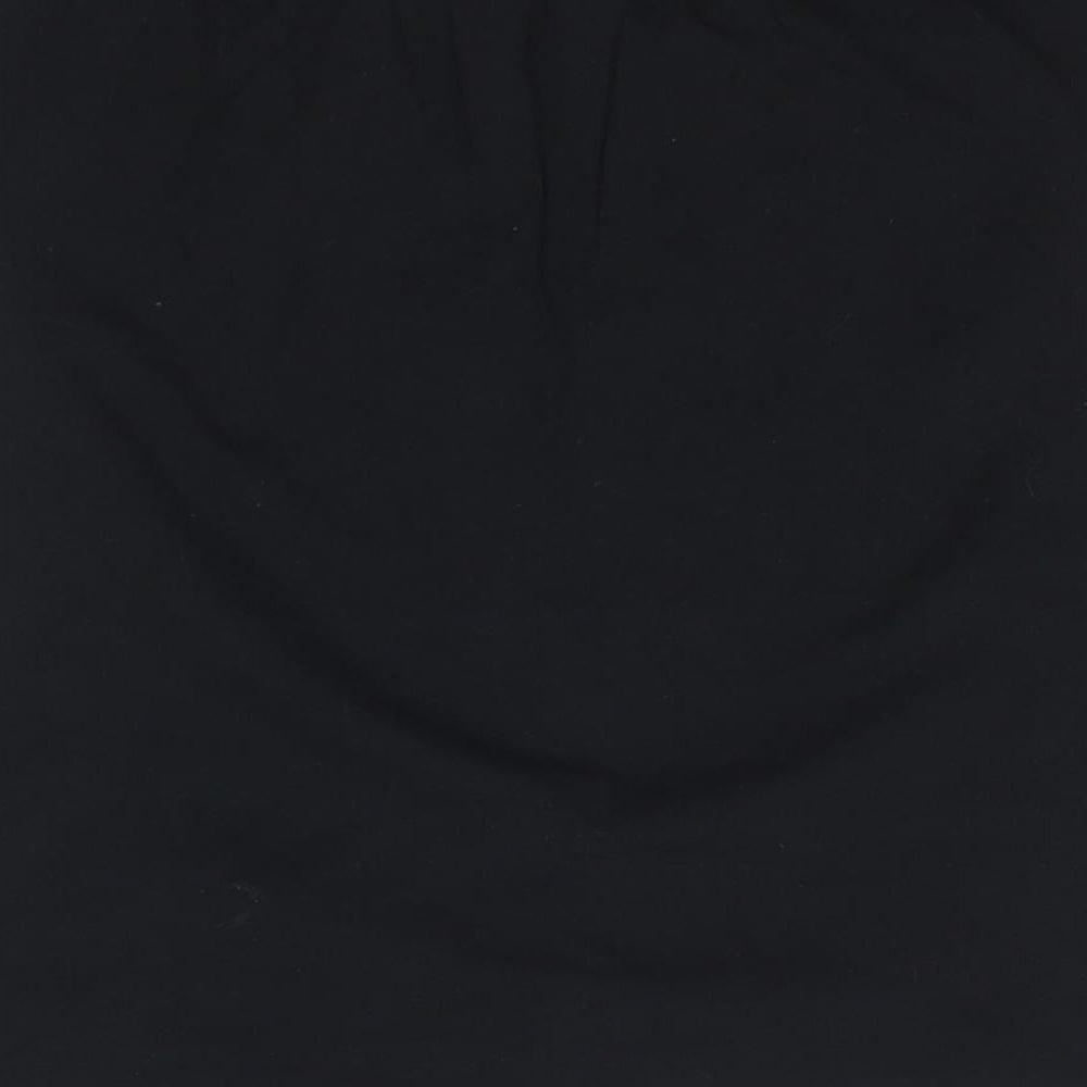 Womens UK Size 10 South Black Basic Blouse