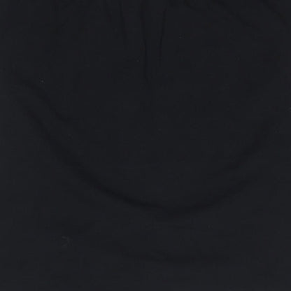 Womens UK Size 10 South Black Basic Blouse