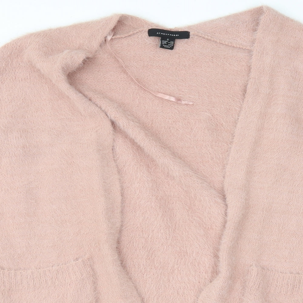 Womens UK Size S Atmosphere Pink Cardigan Jumper