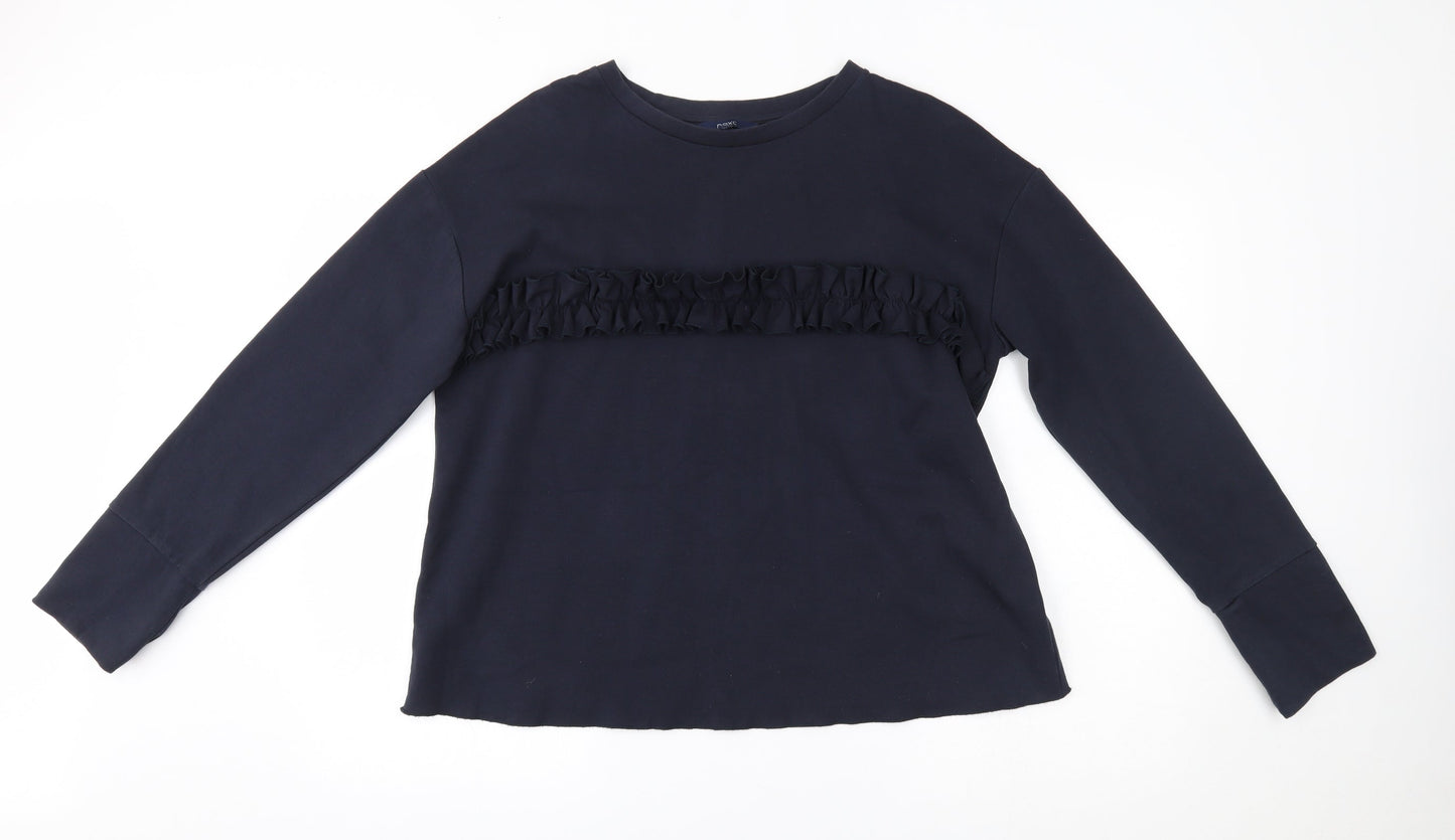 Womens UK Size 16 NEXT Blue Pullover Jumper