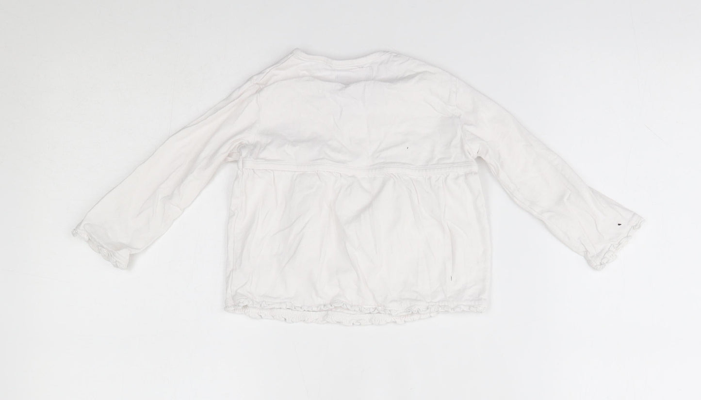 Debenhams Baby White   Wrap T-Shirt Size 18-24 Months