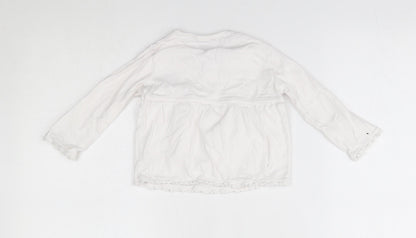 Debenhams Baby White   Wrap T-Shirt Size 18-24 Months