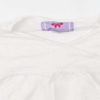 Debenhams Baby White   Wrap T-Shirt Size 18-24 Months