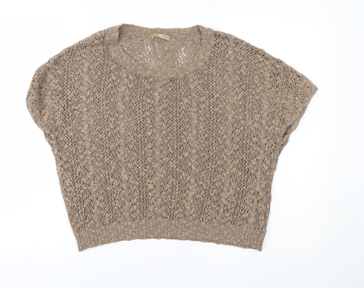 TU Womens Brown   Pullover Jumper Size 12