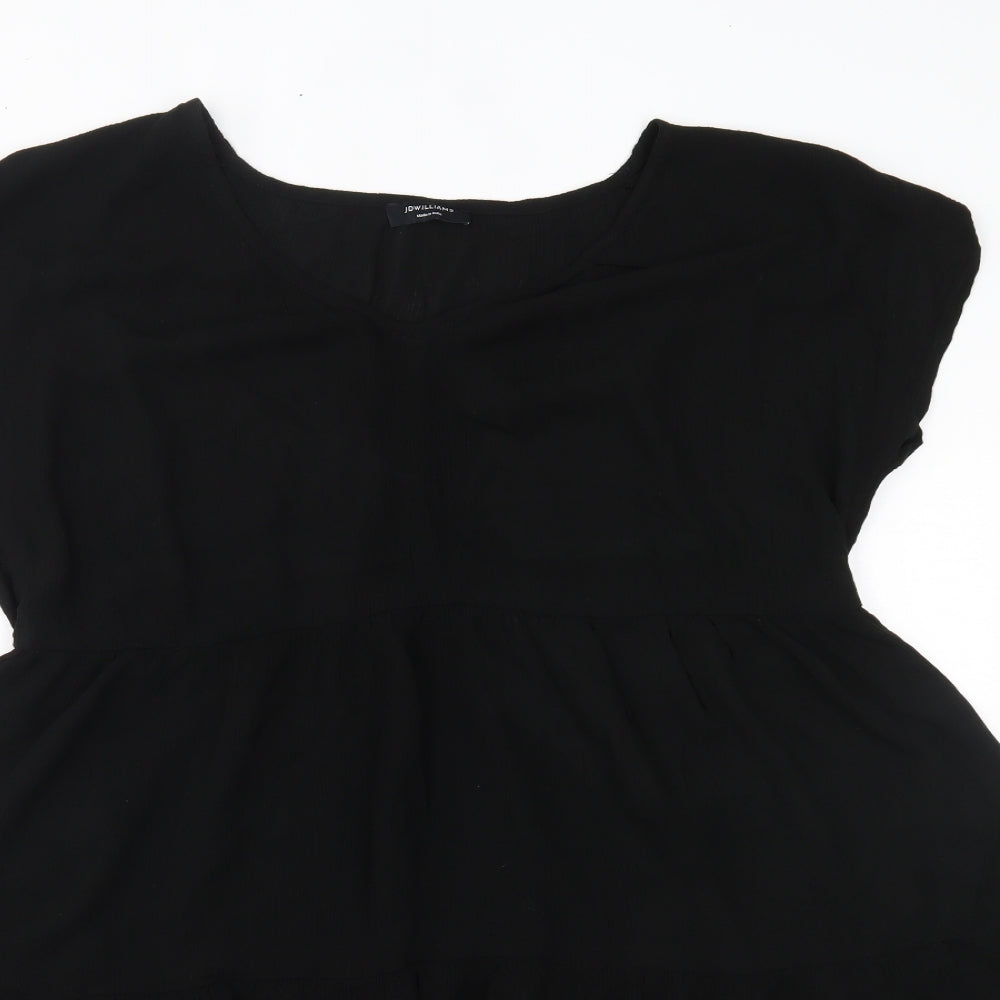 JD williams Womens Black   A-Line  Size 12