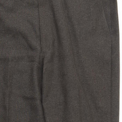 Womens UK Size 40 M&S Regular Fit  Grey Trousers