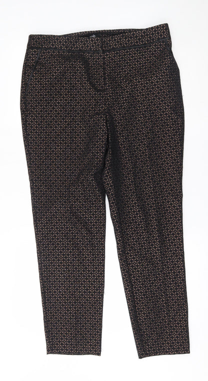 Wallis Womens Black   Trousers  Size 14 L26 in