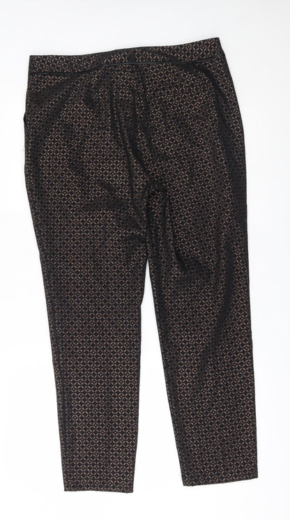 Wallis Womens Black   Trousers  Size 14 L26 in