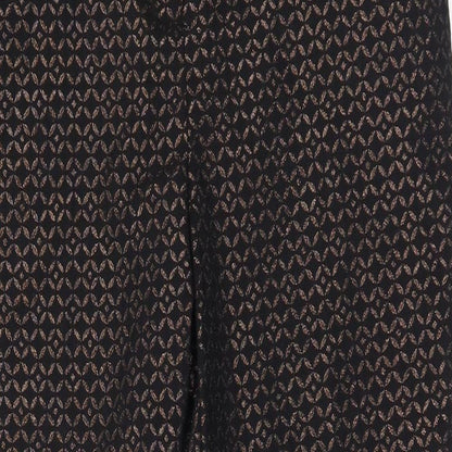 Wallis Womens Black   Trousers  Size 14 L26 in