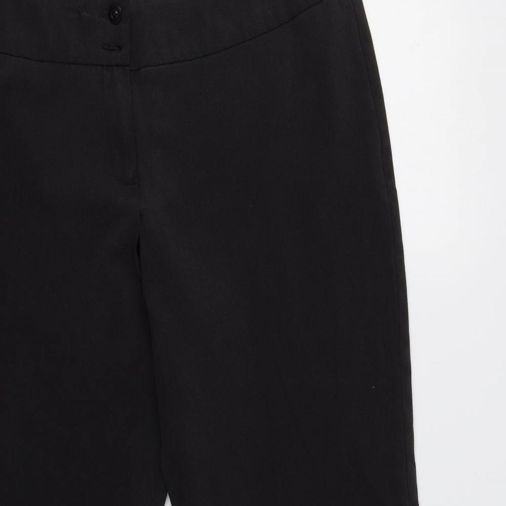 Womens UK Size 18 CMD Regular Fit Dress Pants Grey Trousers