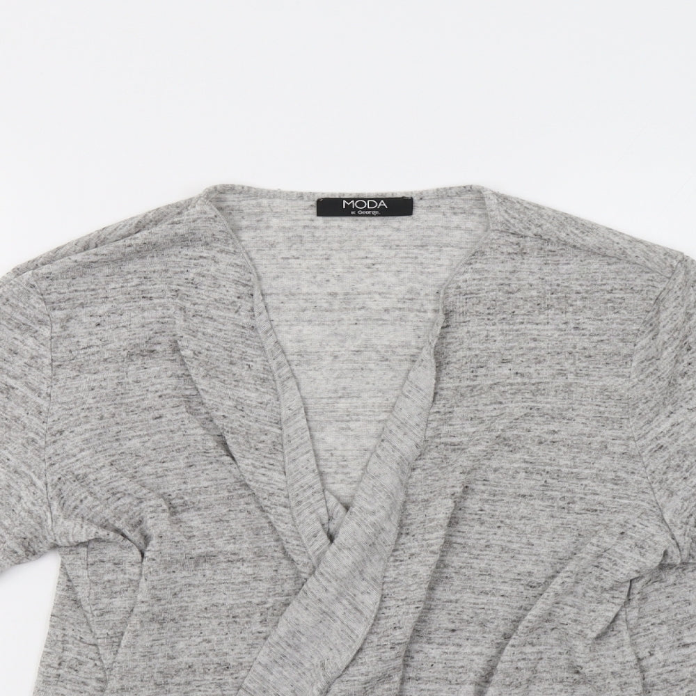 George Womens Grey   Cardigan Jumper Size 18
