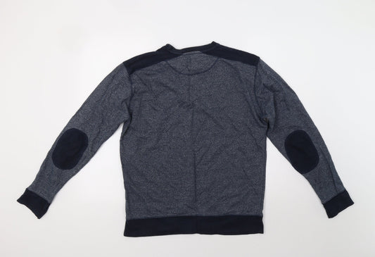 Twisted Soul Mens Blue   Pullover Sweatshirt Size M