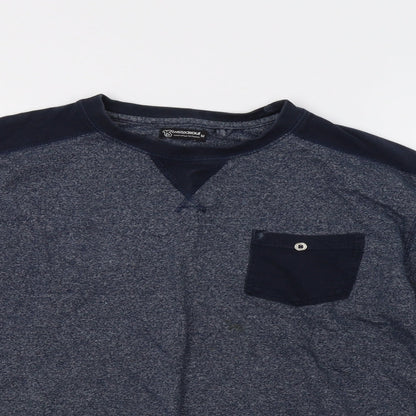 Twisted Soul Mens Blue   Pullover Sweatshirt Size M